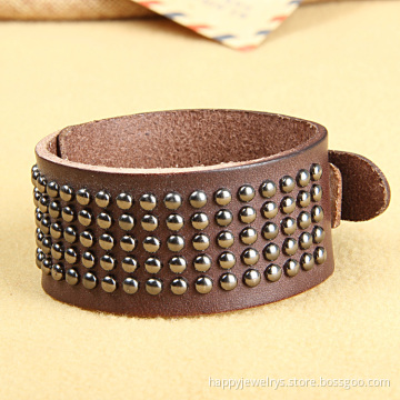 Jenia Leather Bracelets For Small Wrists Alloy Clasp For Hot Selling Leather Bracelet